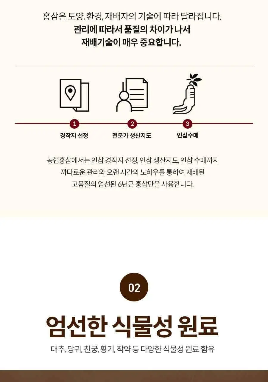 [박보영PICK] 한삼인 홍삼진 굿데이앰플 20병 1세트 (20일분)+쇼핑백 상세페이지 5